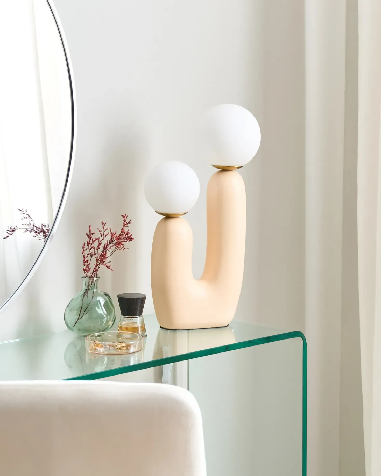 Lampada da tavolo TULUN Beige