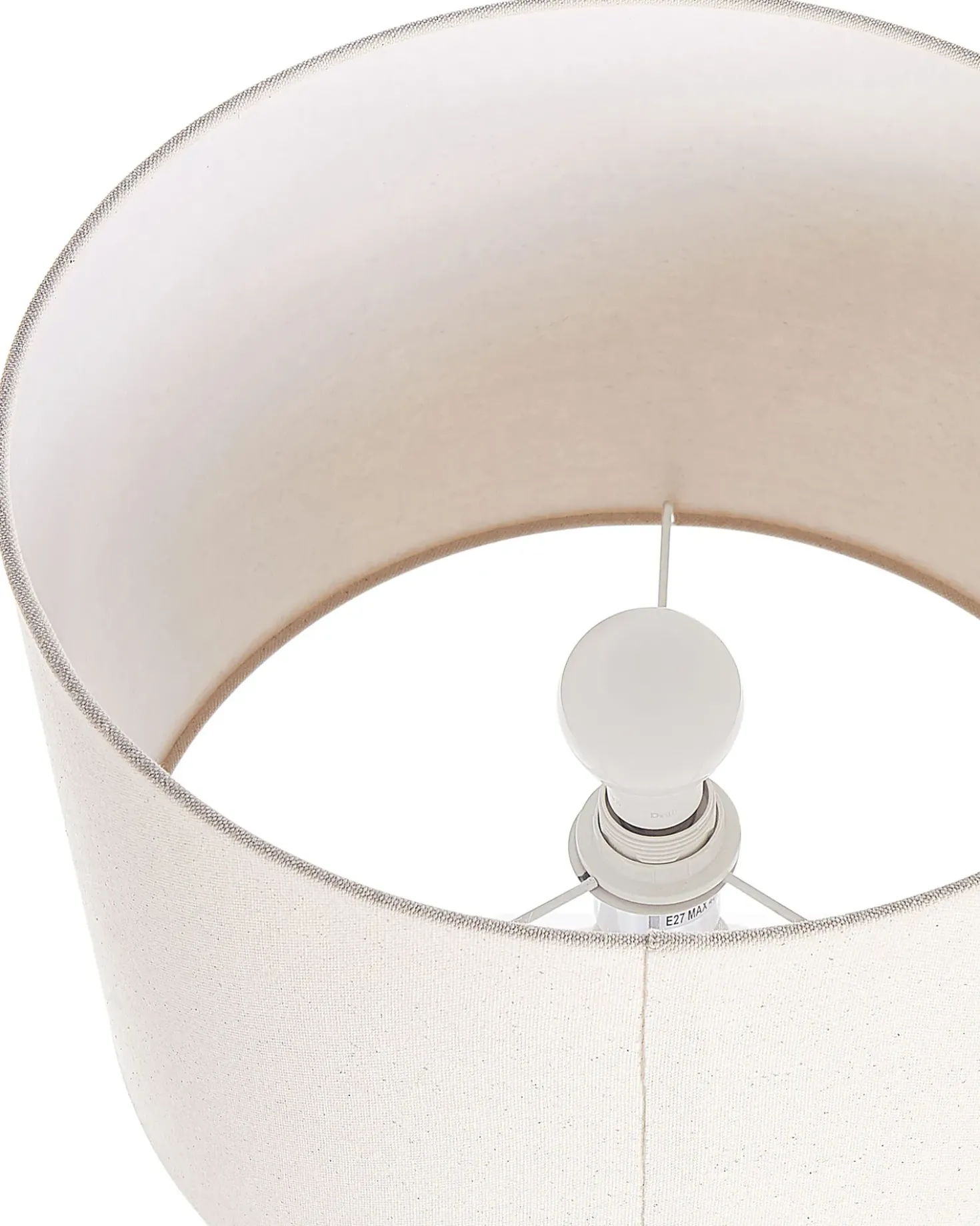 Lampada da tavolo VENTA Ceramica Bianco