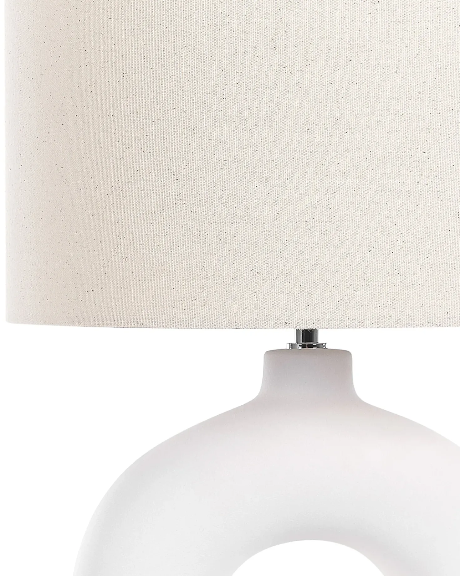 Lampada da tavolo VENTA Ceramica Bianco