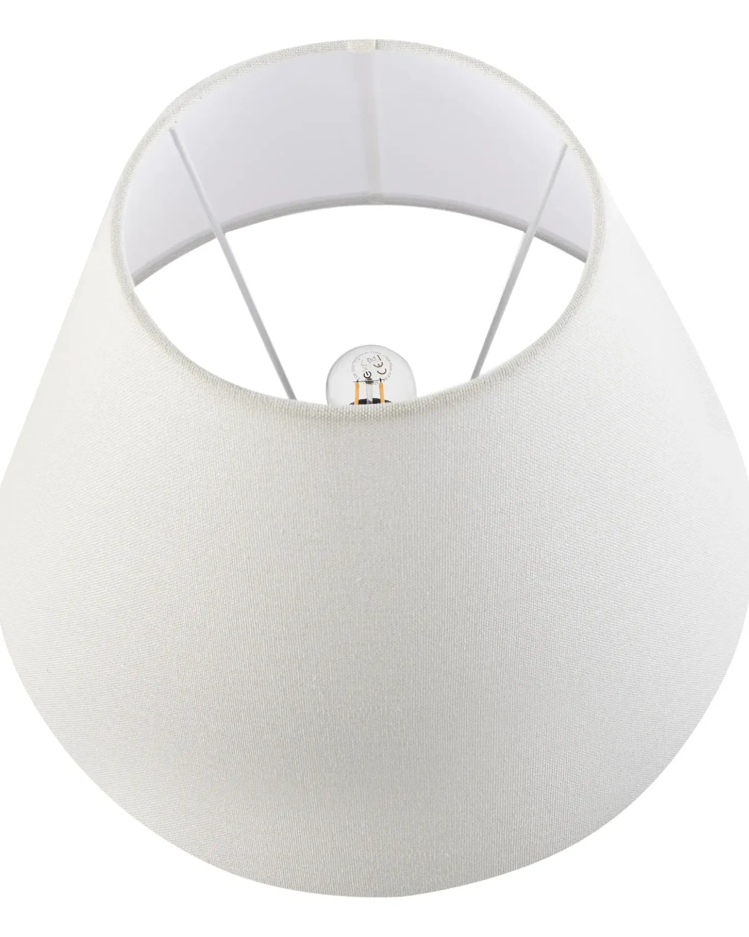 Lampada da tavolo VERUSA Porcellana Bianco/Blu