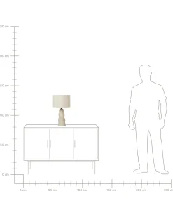 Lampada da tavolo VILAR Ceramica Beige