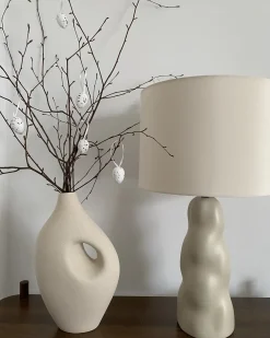 Lampada da tavolo VILAR Ceramica Beige