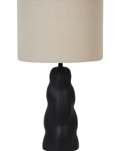 Lampada da tavolo VILAR Ceramica Nero