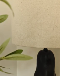 Lampada da tavolo VILAR Ceramica Nero
