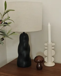 Lampada da tavolo VILAR Ceramica Nero