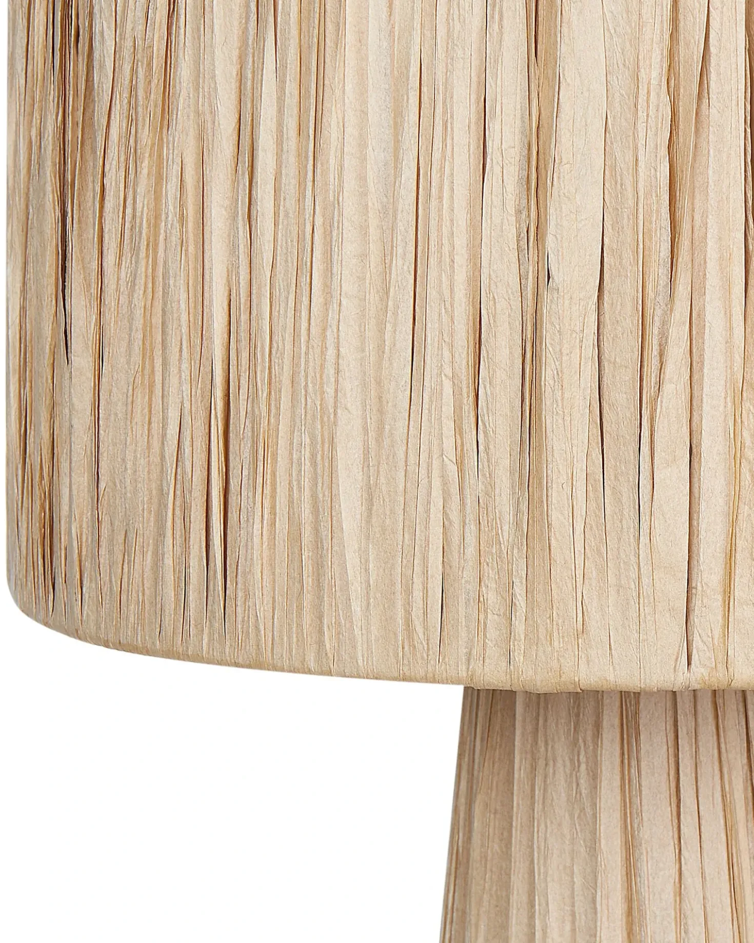 Lampada da tavolo WELMEL Vimini Naturale
