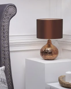 Lampada da tavolo YAKIMA Porcellana Marrone