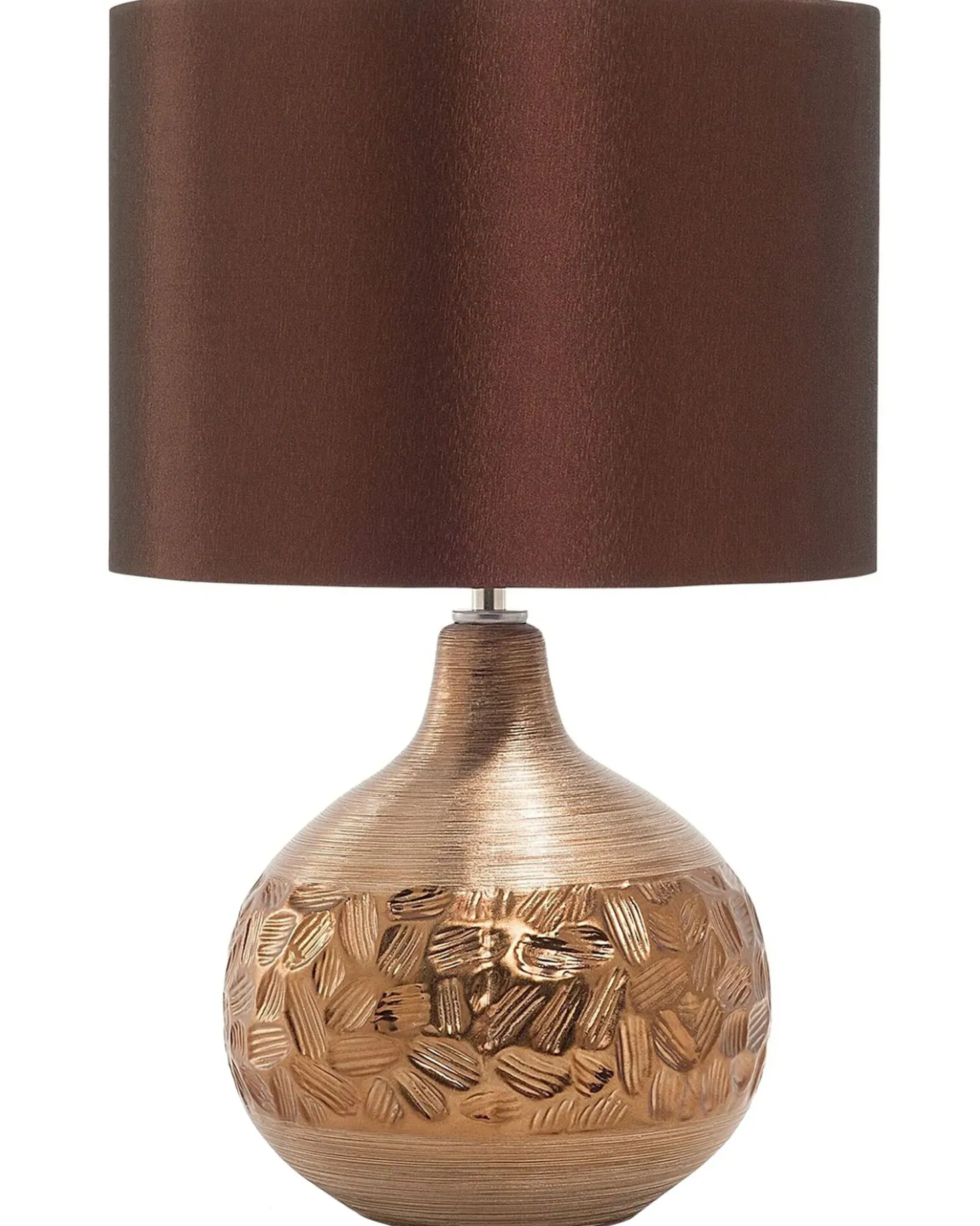 Lampada da tavolo YAKIMA Porcellana Marrone