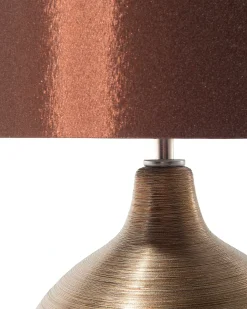 Lampada da tavolo YAKIMA Porcellana Marrone