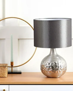 Lampada da tavolo YAKIMA Porcellana Grigio