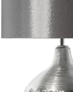 Lampada da tavolo YAKIMA Porcellana Grigio