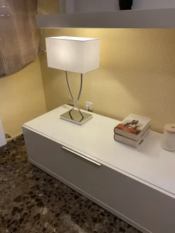Lampada da tavolo YASUNI Metallo Bianco/Oro