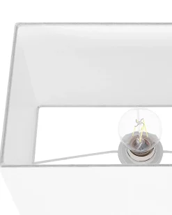 Lampada da tavolo YASUNI Metallo Bianco/Oro