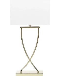 Lampada da tavolo YASUNI Metallo Bianco/Oro