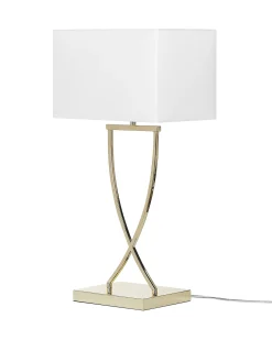 Lampada da tavolo YASUNI Metallo Bianco/Oro