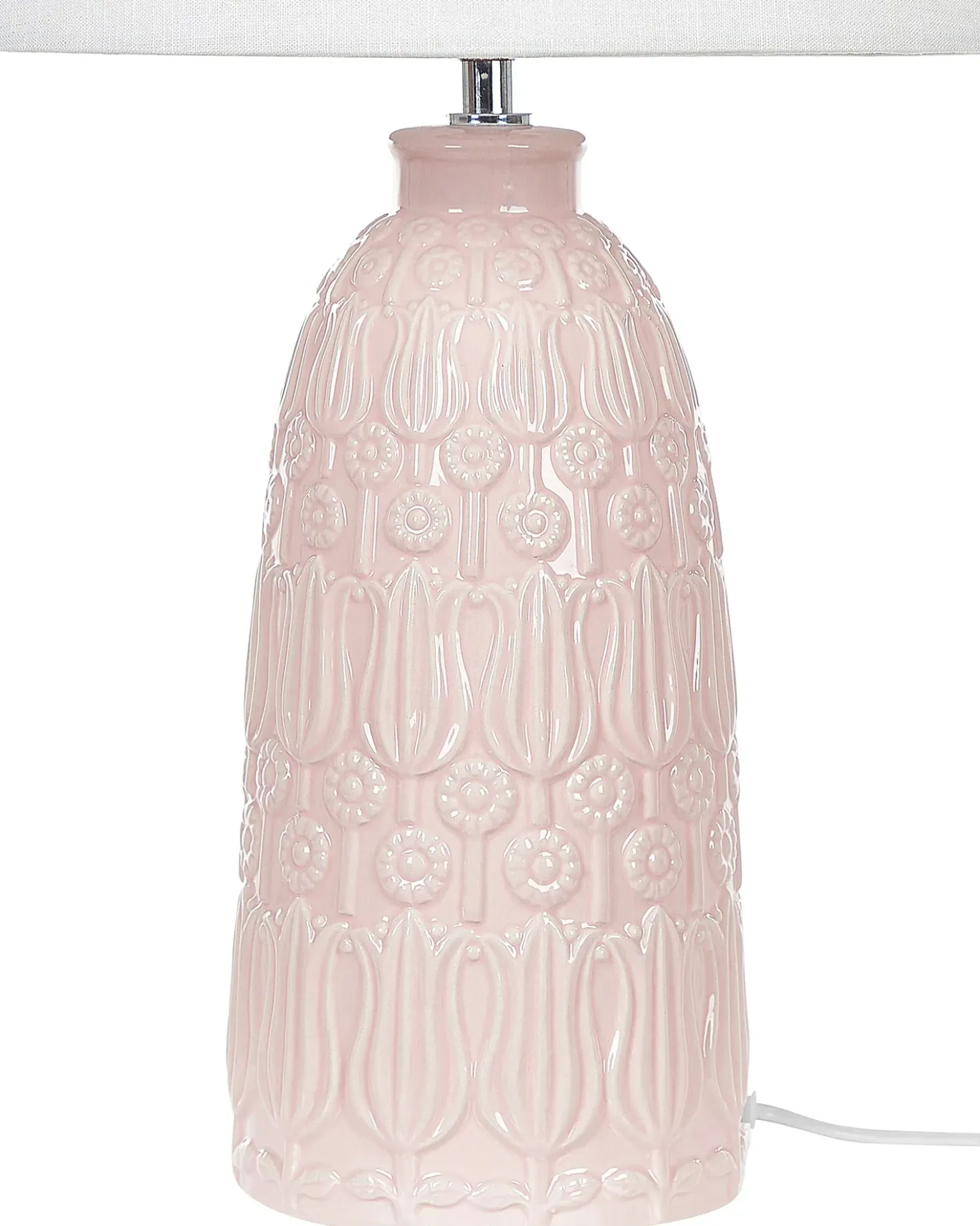 Lampada da tavolo ZARIMA Ceramica Rosa