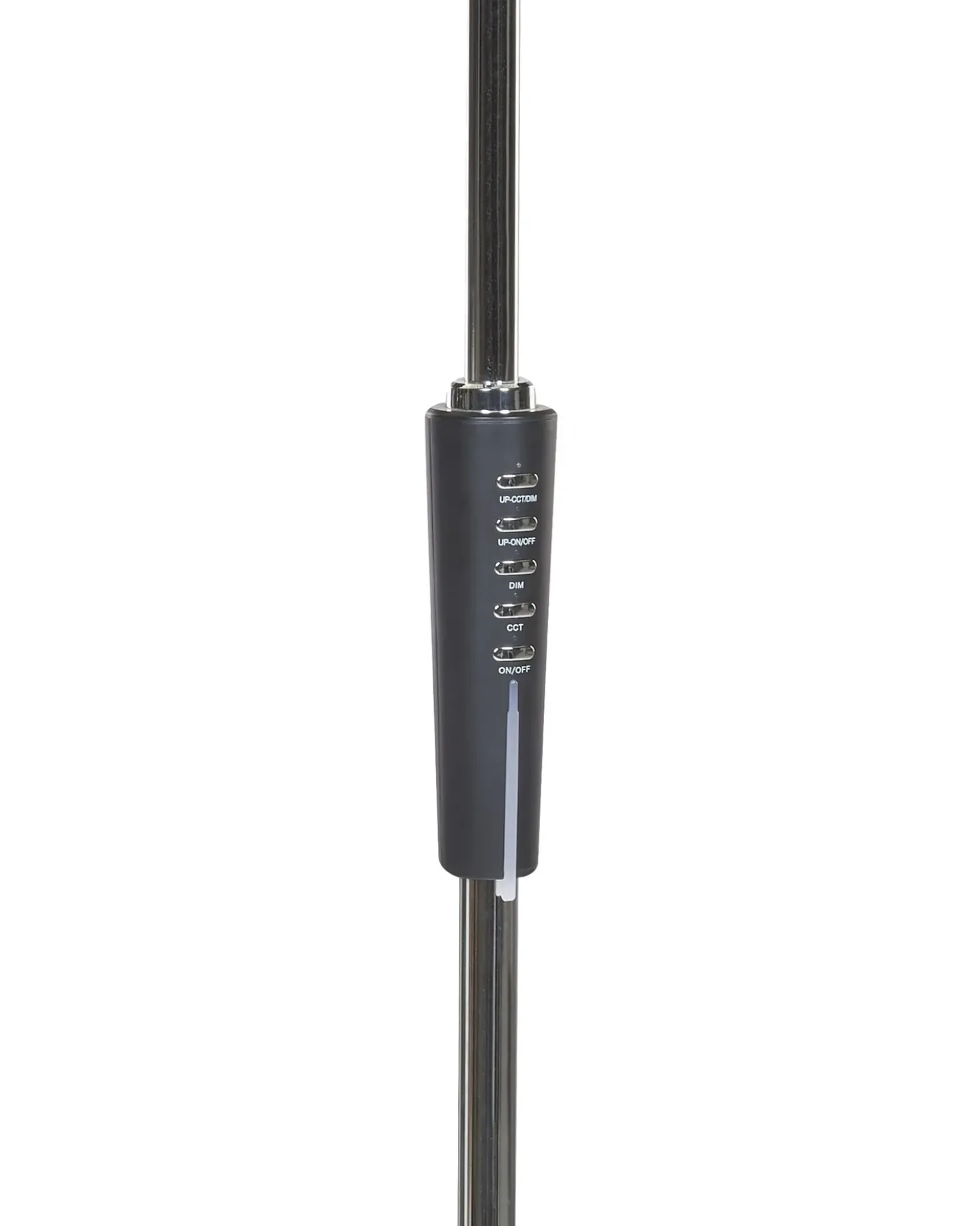 Lampada da terra a LED ANDROMEDA con dimmer Metallo Argento