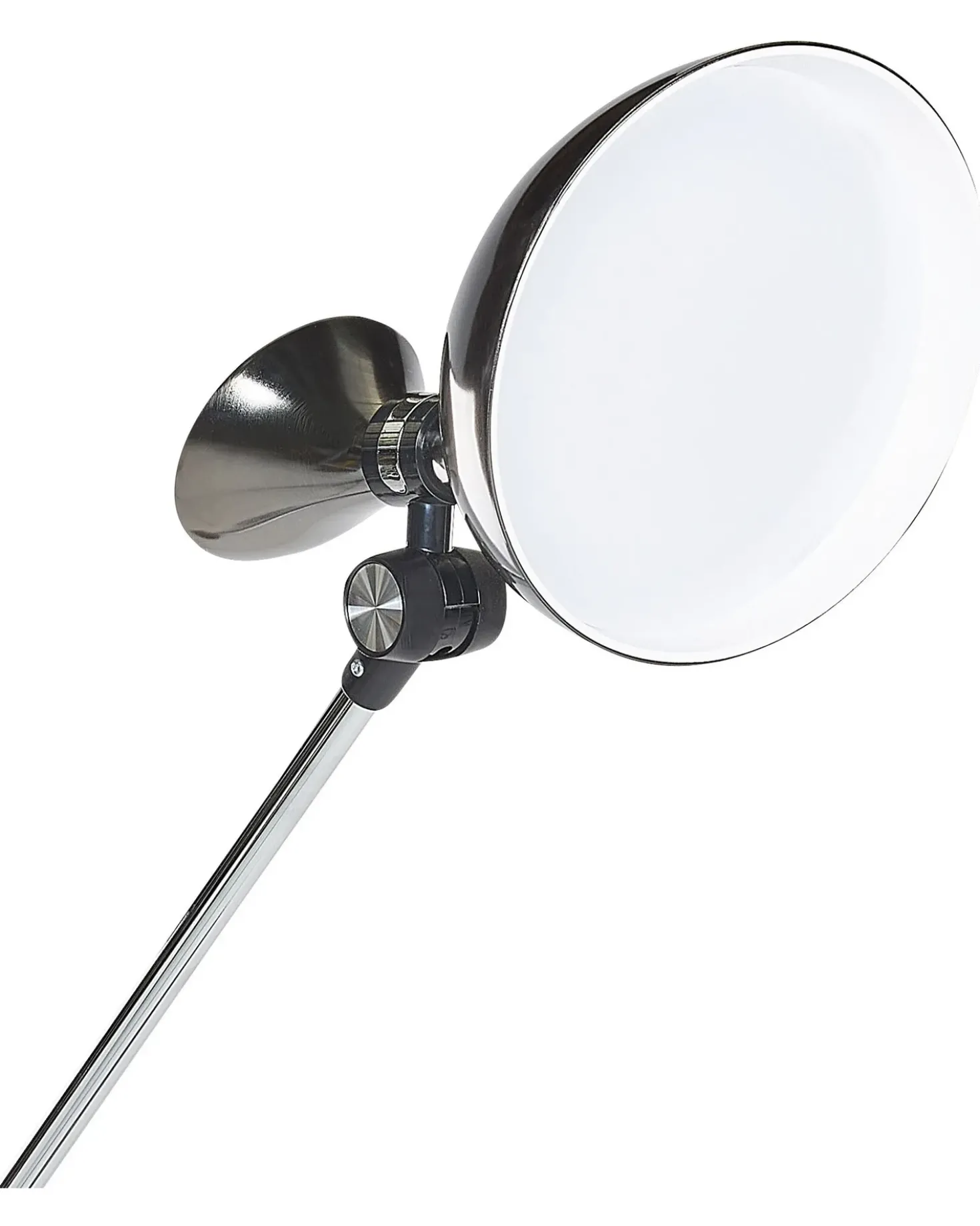 Lampada da terra a LED ANDROMEDA con dimmer Metallo Argento