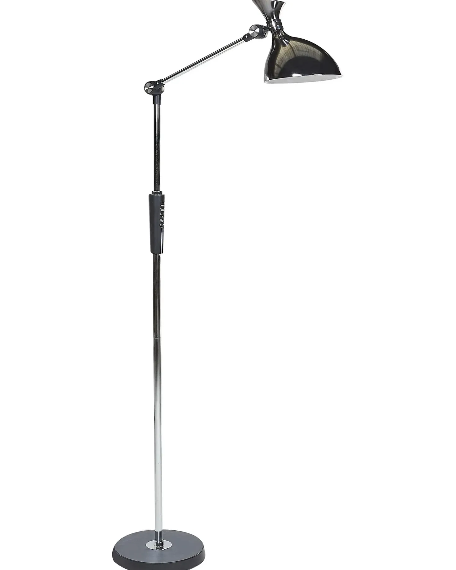 Lampada da terra a LED ANDROMEDA con dimmer Metallo Argento