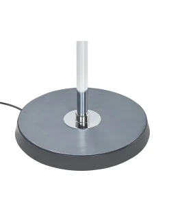 Lampada da terra a LED ANDROMEDA con dimmer Metallo Argento