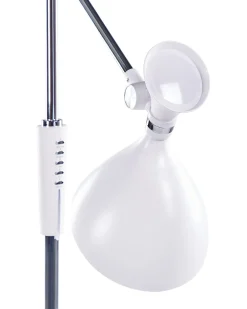 Lampada da terra a LED ANDROMEDA con dimmer Metallo Bianco