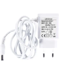 Lampada da terra a LED ANDROMEDA con dimmer Metallo Bianco
