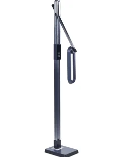 Lampada da terra a LED AQUARIUS con dimmer Metallo Grigio scuro