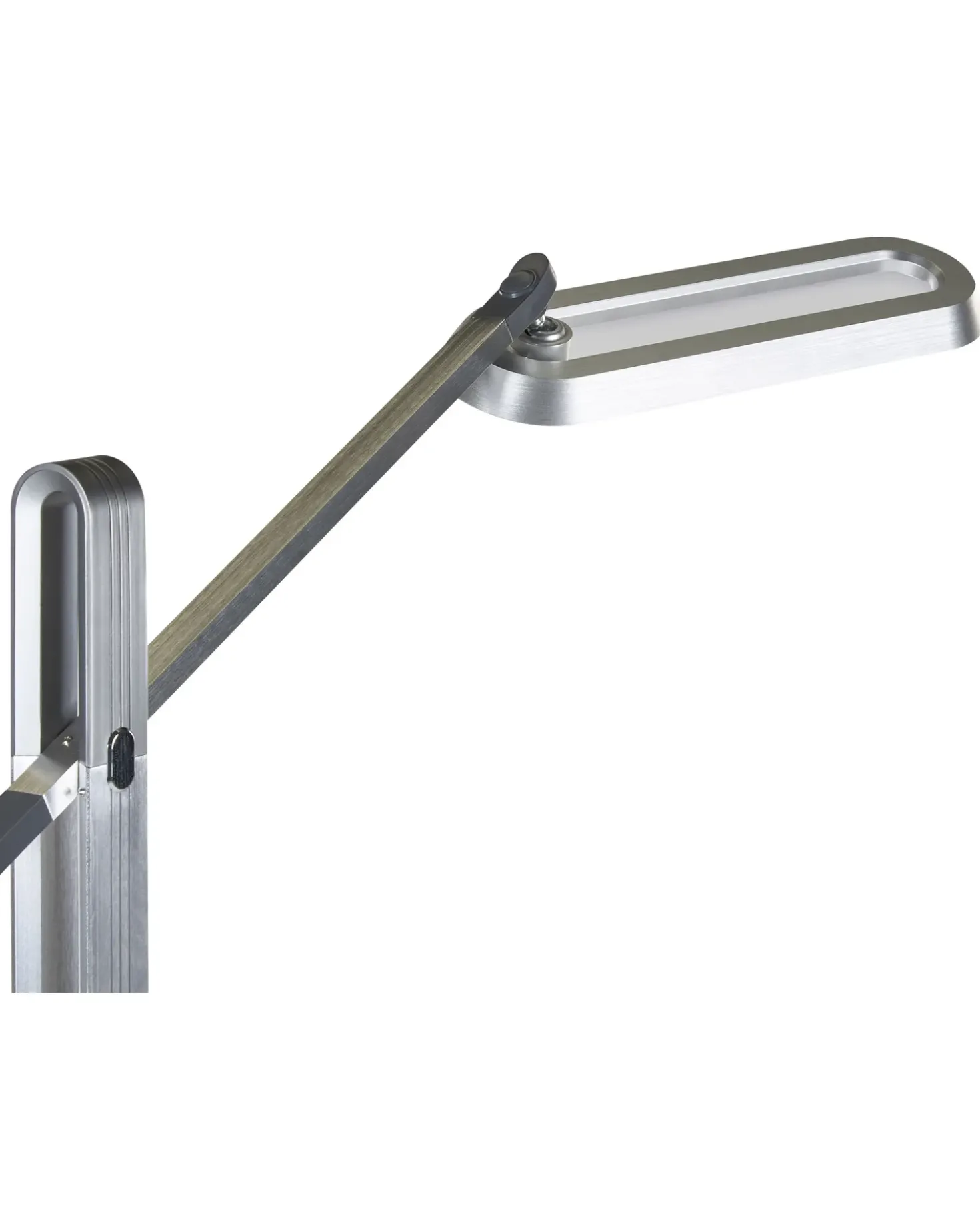 Lampada da terra a LED AQUARIUS con dimmer Metallo Argento