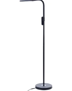 Lampada da terra a LED ARIES con telecomando con dimmer Metallo Nero