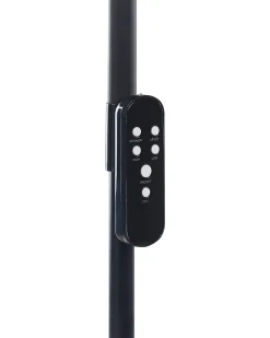 Lampada da terra a LED ARIES con telecomando con dimmer Metallo Nero