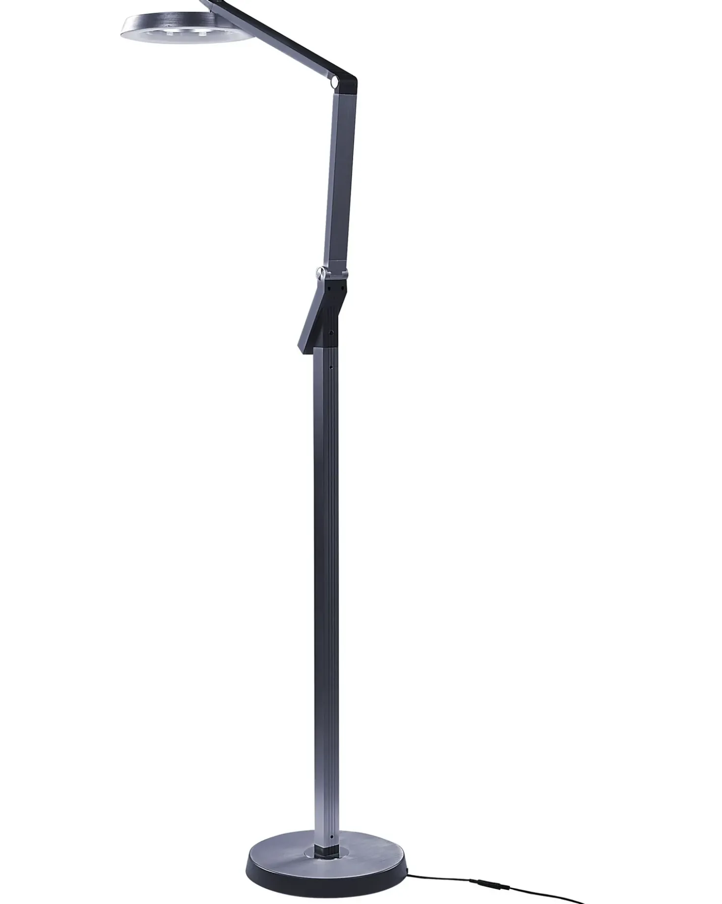 Lampada da terra a LED CARINA con dimmer Metallo Grigio scuro
