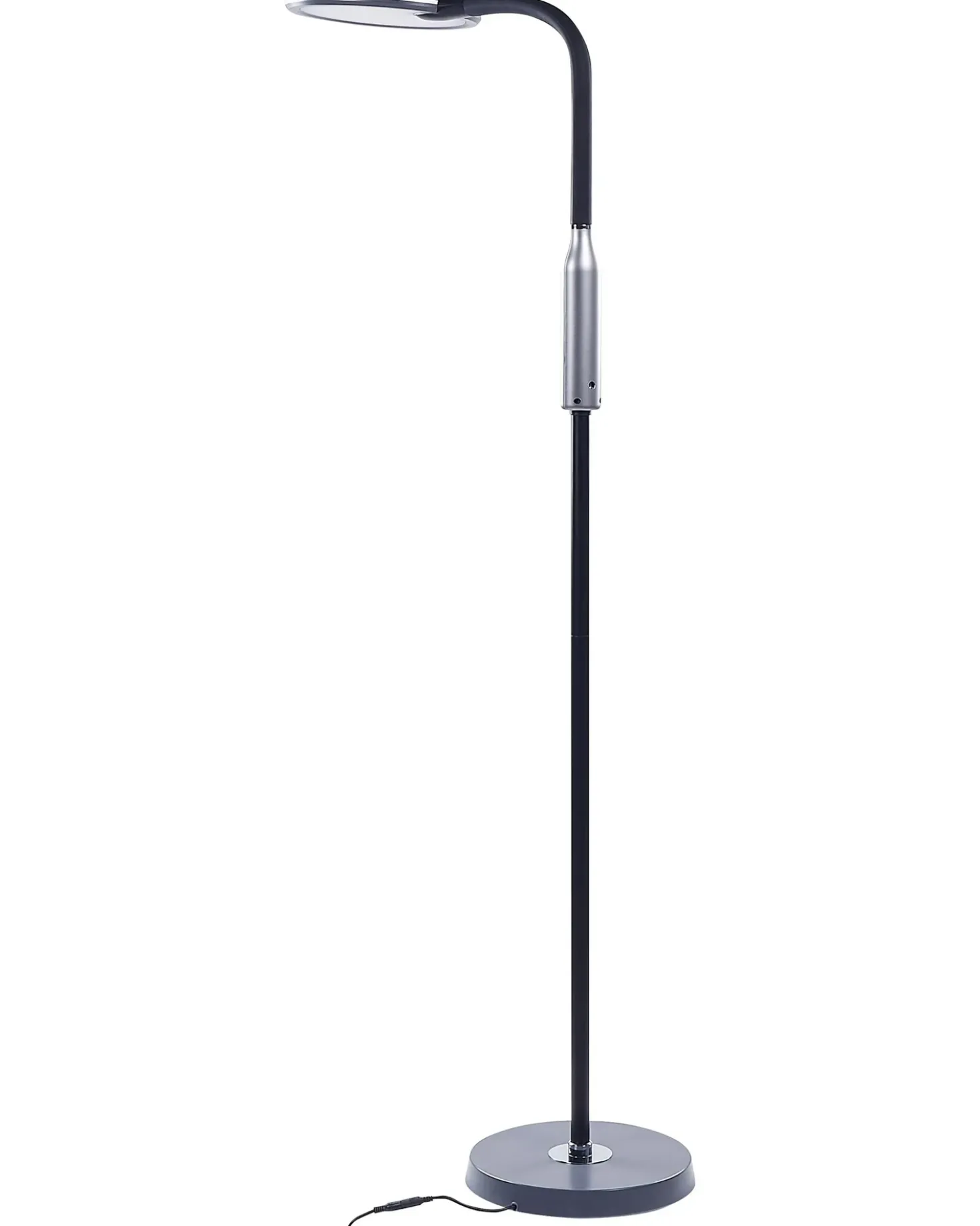 Lampada da terra a LED CASSIOPEIA con dimmer Metallo Nero