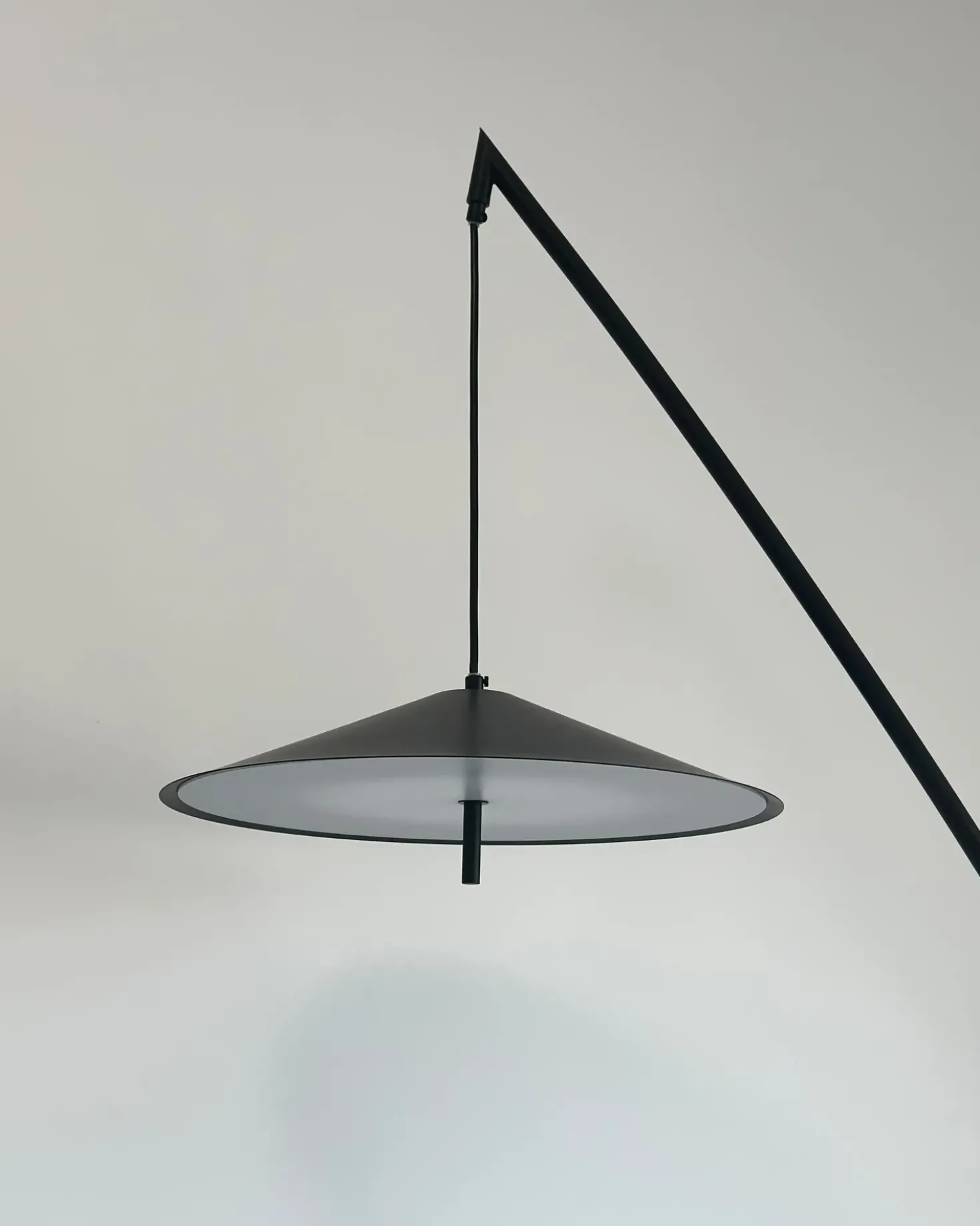 Lampada da terra a LED COMALIE Metallo Nero