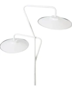Lampada da terra a LED GALETTI Metallo Bianco