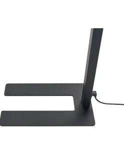 Lampada da terra a LED MENSA con sensore di movimento Metallo Nero