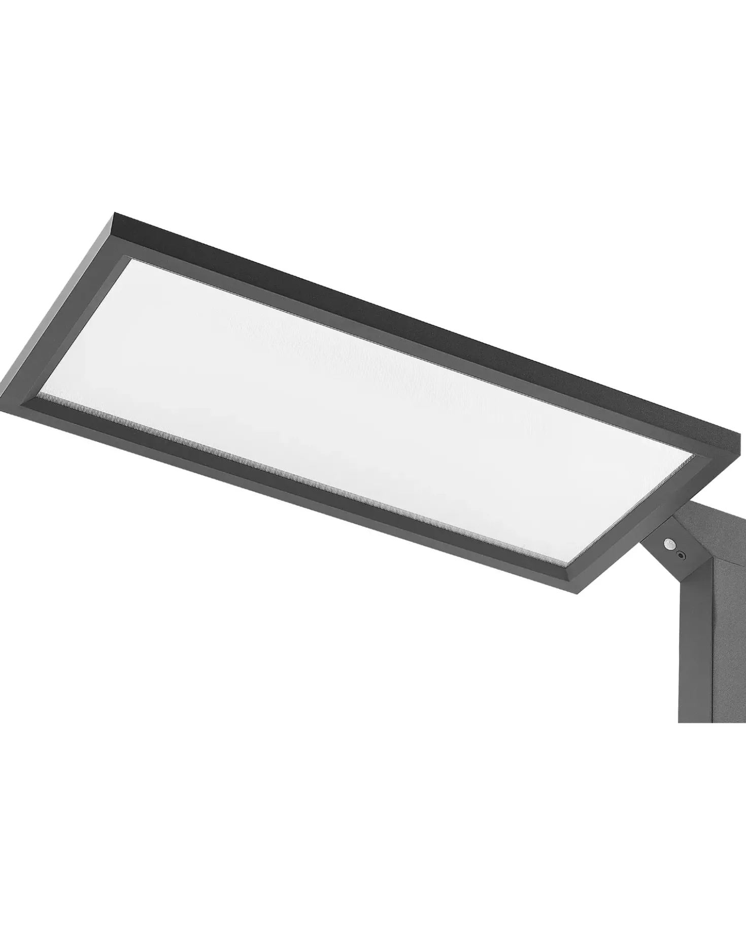 Lampada da terra a LED ORION con sensore di movimento Metallo Nero
