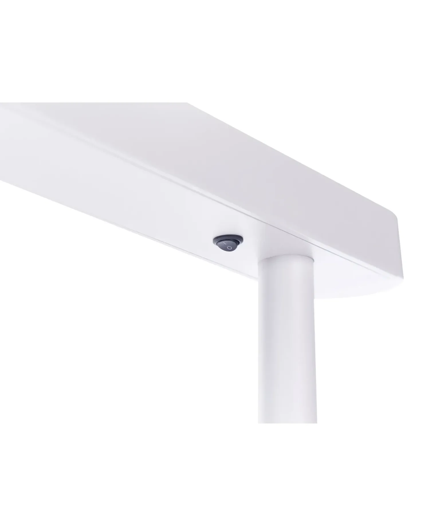 Lampada da terra a LED PERSEUS Metallo Bianco