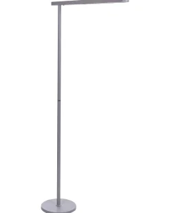 Lampada da terra a LED PERSEUS Metallo Argento
