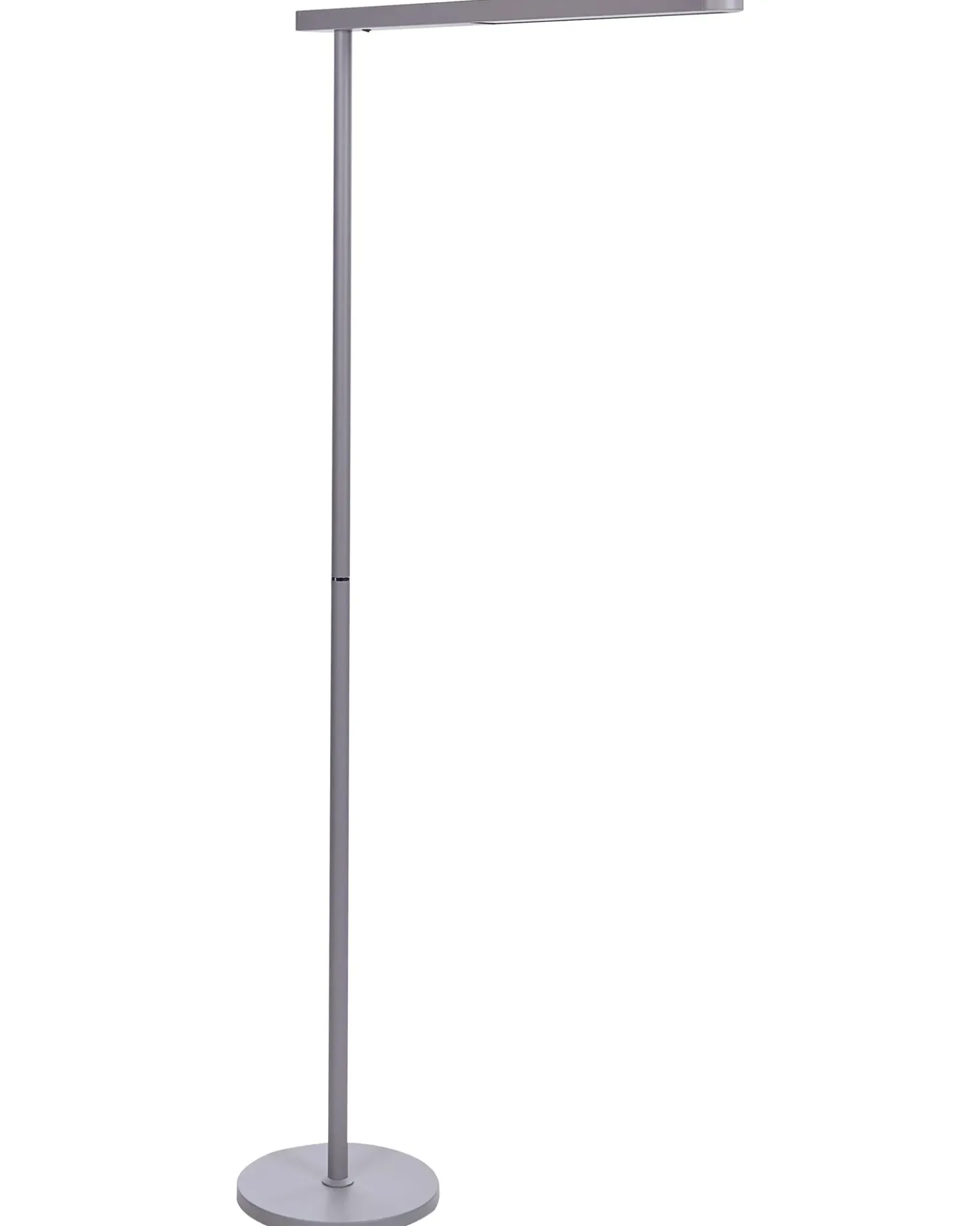 Lampada da terra a LED PERSEUS Metallo Argento