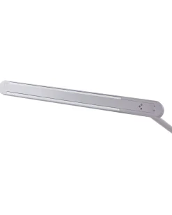 Lampada da terra a LED PERSEUS Metallo Argento