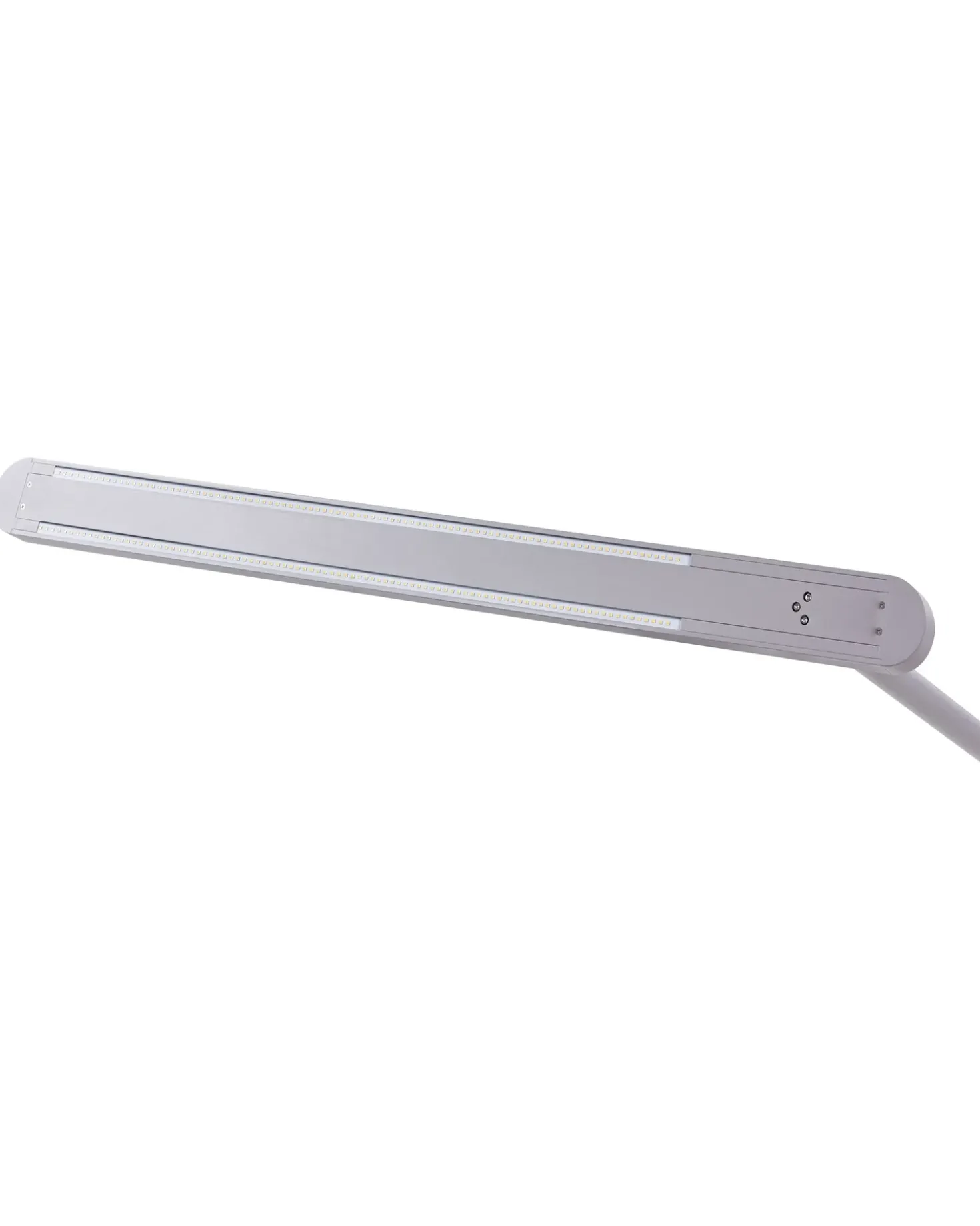 Lampada da terra a LED PERSEUS Metallo Argento