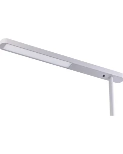 Lampada da terra a LED PERSEUS Metallo Argento