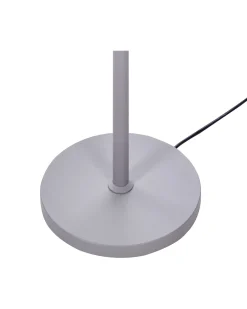 Lampada da terra a LED PERSEUS Metallo Argento