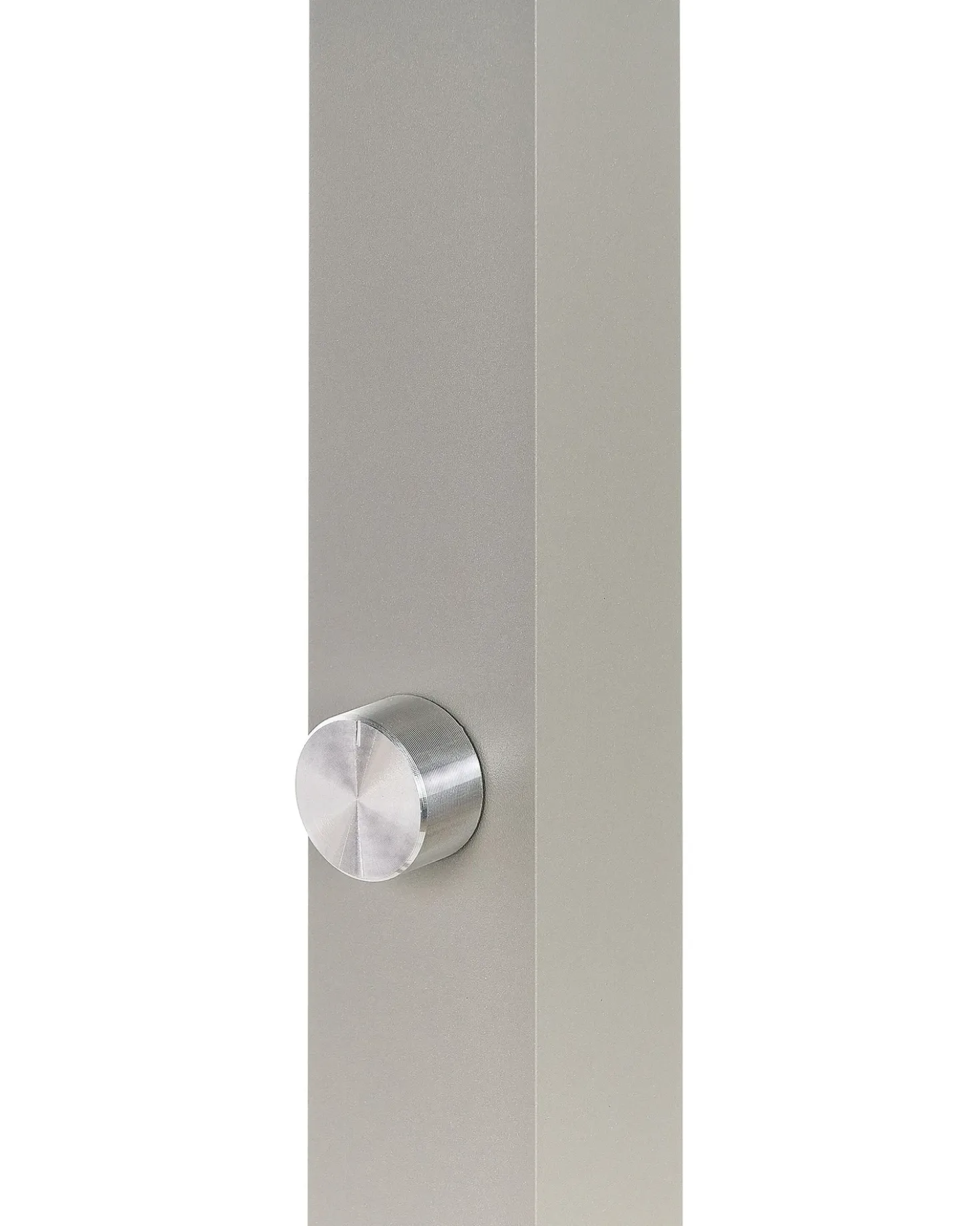 Lampada da terra a LED SAGITTA con dimmer Metallo Argento