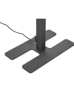 Lampada da terra a LED SCULPTOR con sensore di movimento Metallo Nero