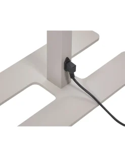Lampada da terra a LED SCULPTOR con sensore di movimento Metallo Argento
