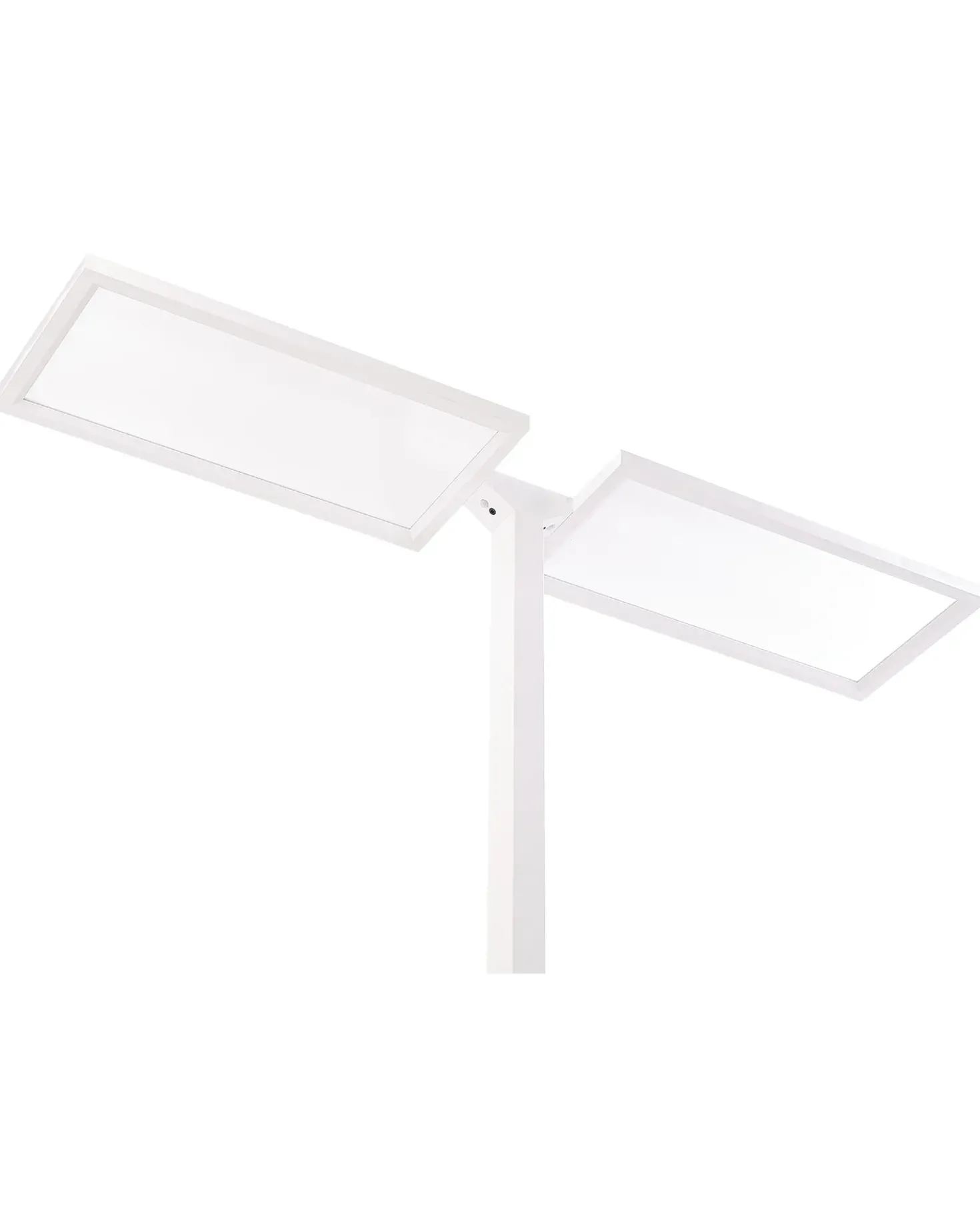 Lampada da terra a LED SCULPTOR con sensore di movimento Metallo Bianco