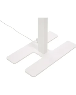 Lampada da terra a LED SCULPTOR con sensore di movimento Metallo Bianco
