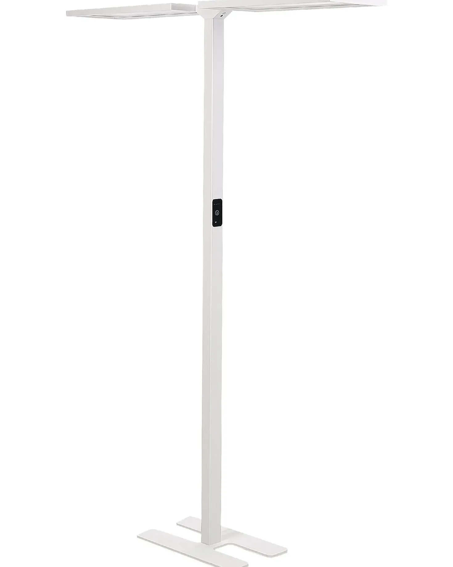 Lampada da terra a LED SCULPTOR con sensore di movimento Metallo Bianco