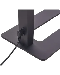 Lampada da terra a LED TAURUS con dimmer Metallo Nero